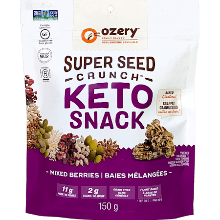 Super Seed Crunch Keto Snack - Mixed Berries